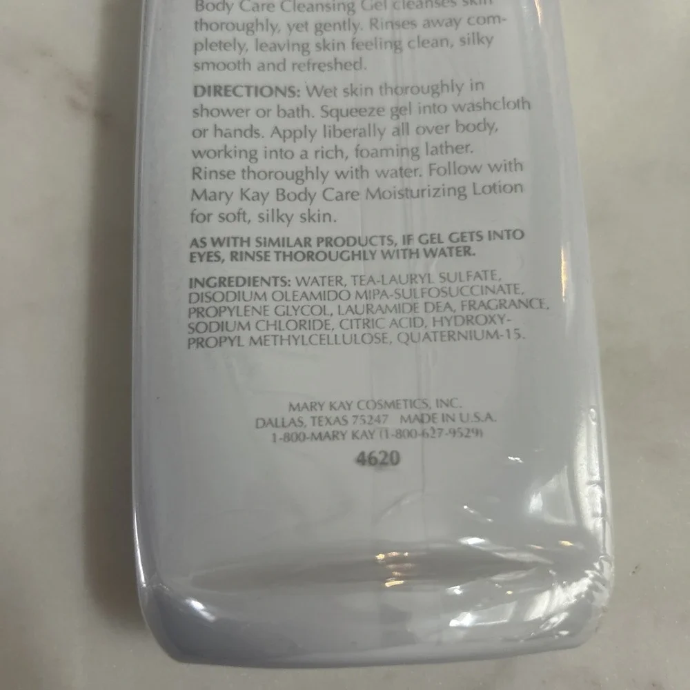 MARY KAY Body Care Cleansing GEL 7oz. / 200ml  NEW SEALED #4620‎ Old Stock